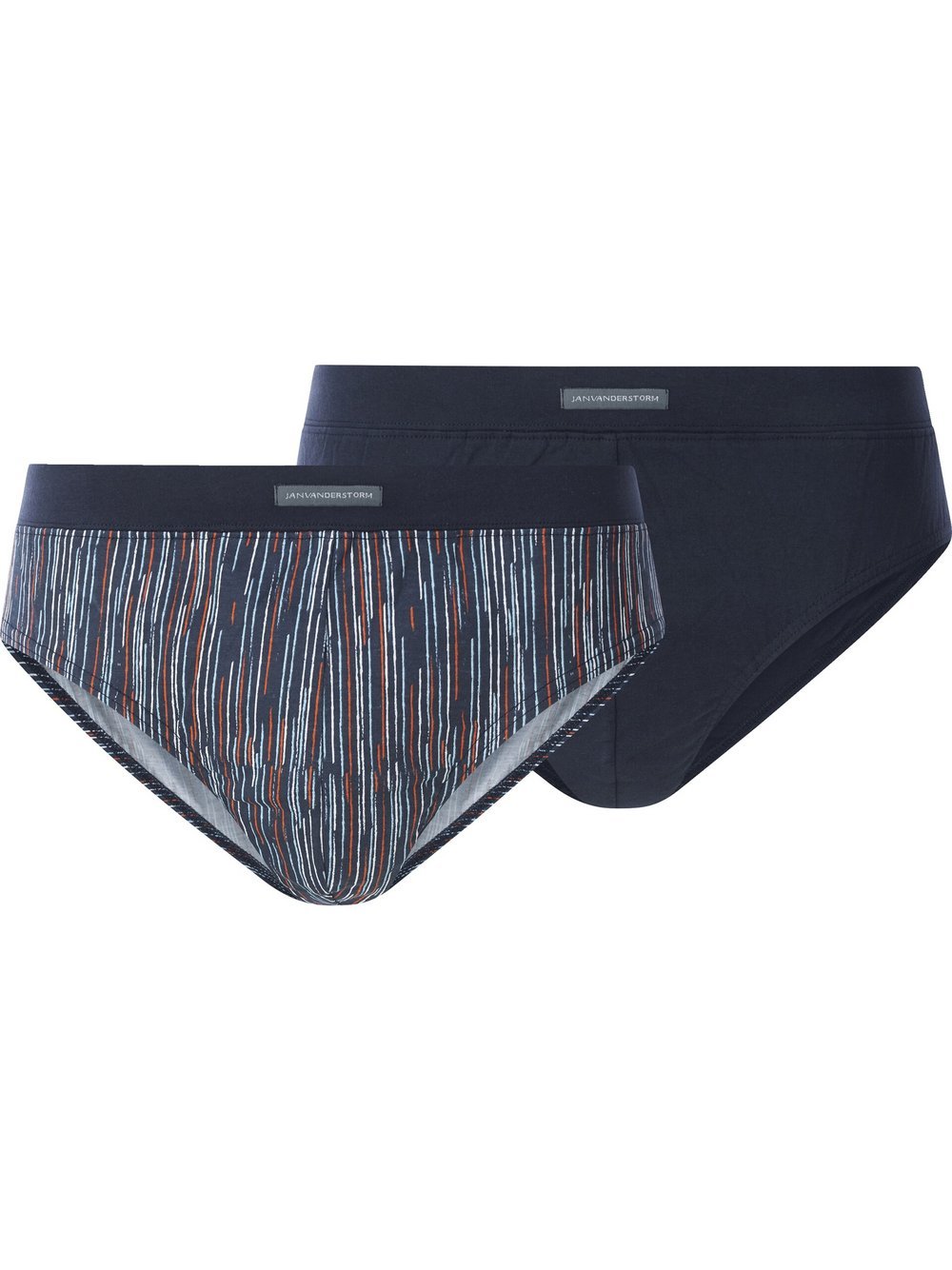 Jan Vanderstorm 2er Pack Slip Herren blau, XXL Image