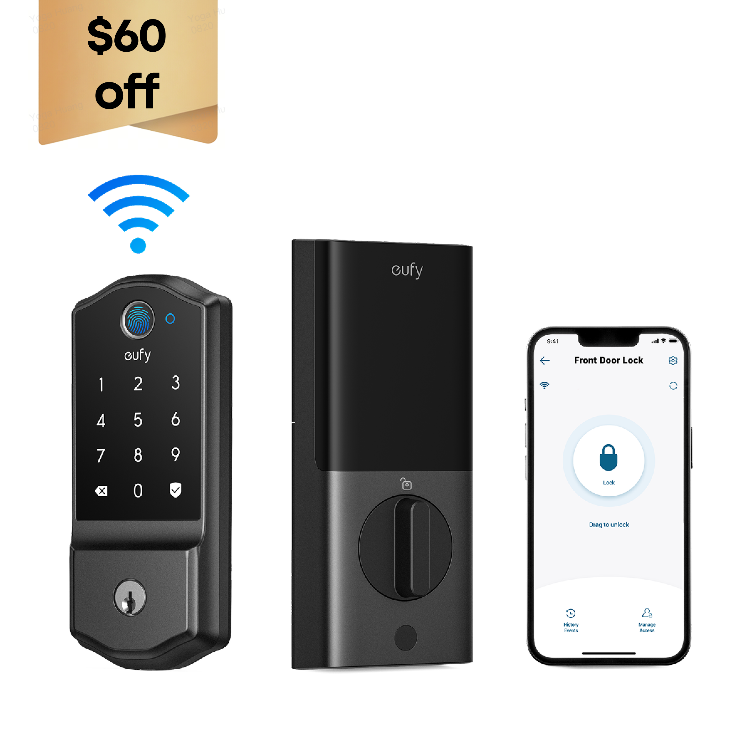 Smart Lock C220 Black