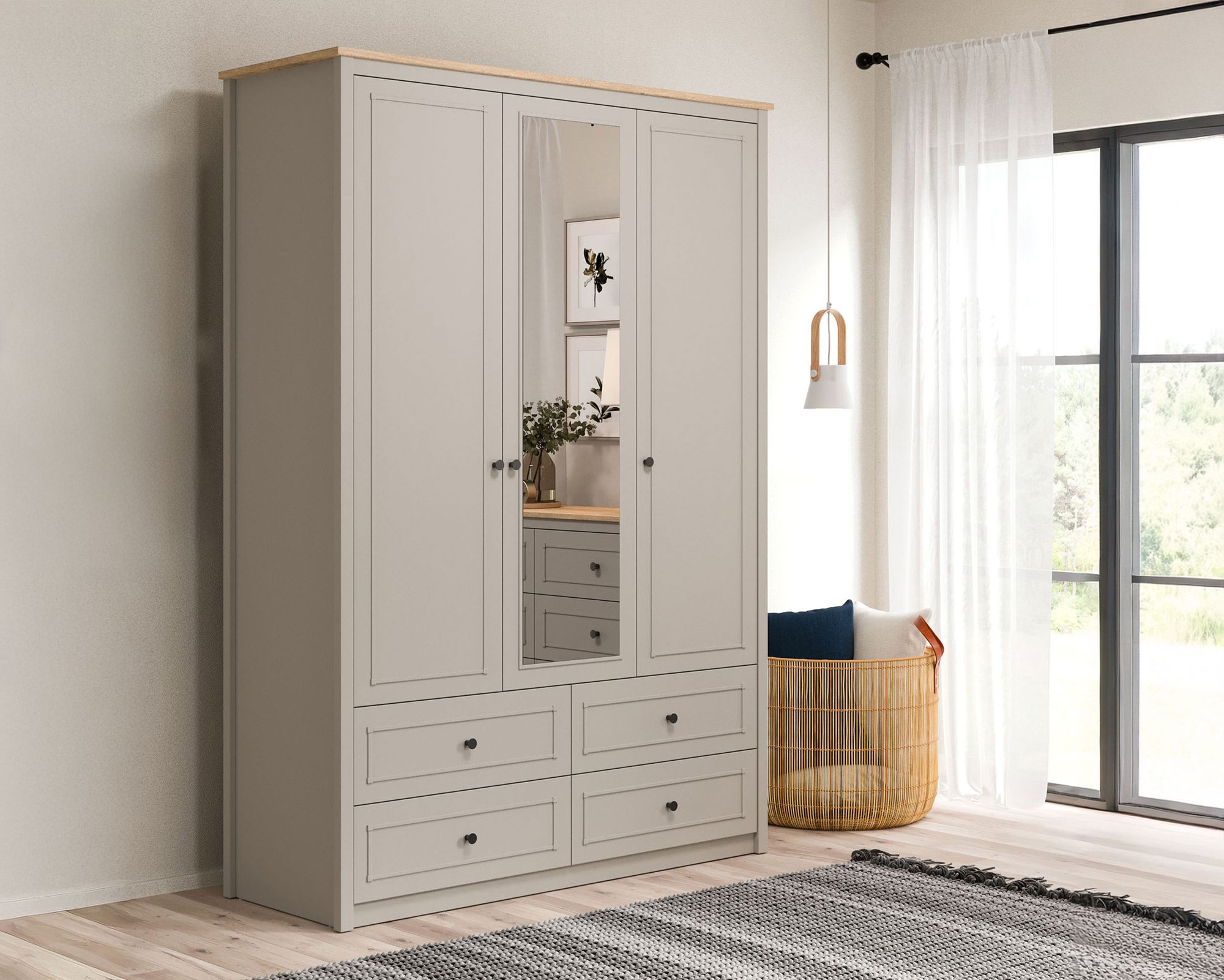 INFANSKIDS »Sento« Kleiderschrank II 3-türig