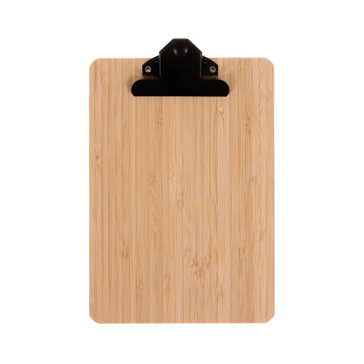 Europel Klemmbrett DIN A5 Hochformat Bambus 230x160x4mm - 12 Stück Image