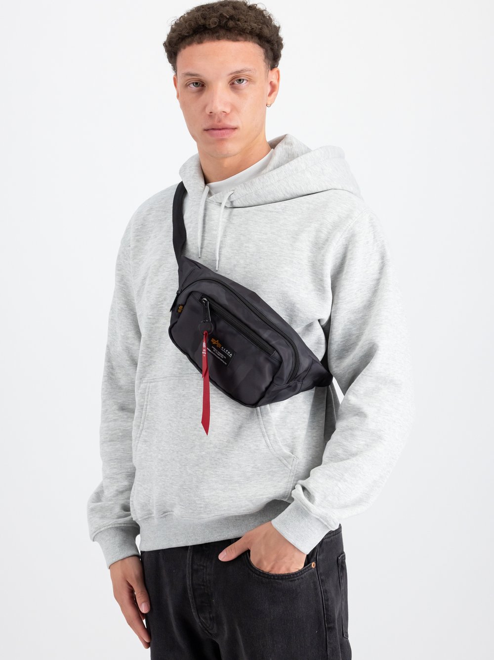 Alpha Industries Accessoires Taschen Herren schwarz, ONE SIZE Image