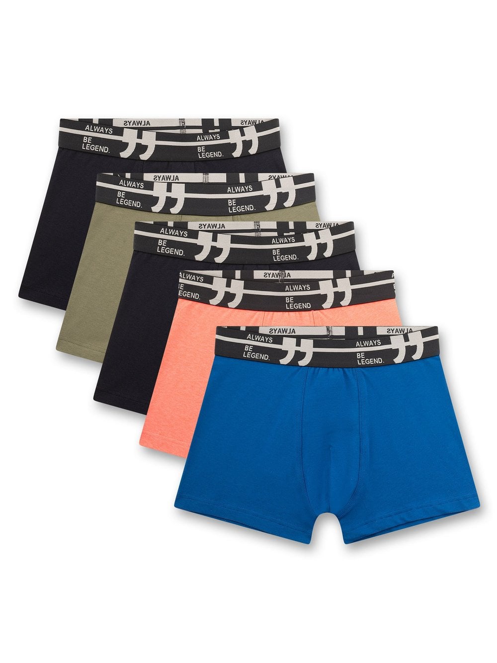 Sanetta Boxershort 5er Pack Jungen mehrfarbig, 152 Image