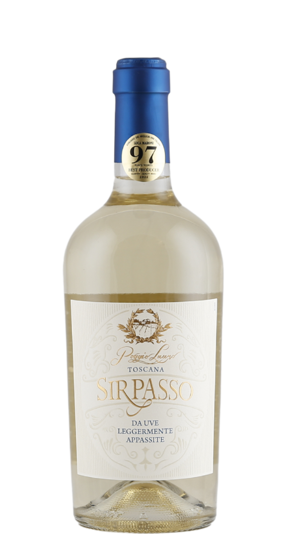 Poggio Lauro Sir Passo Toscana Bianco da Uve Leggermente Appassite 2024 Image
