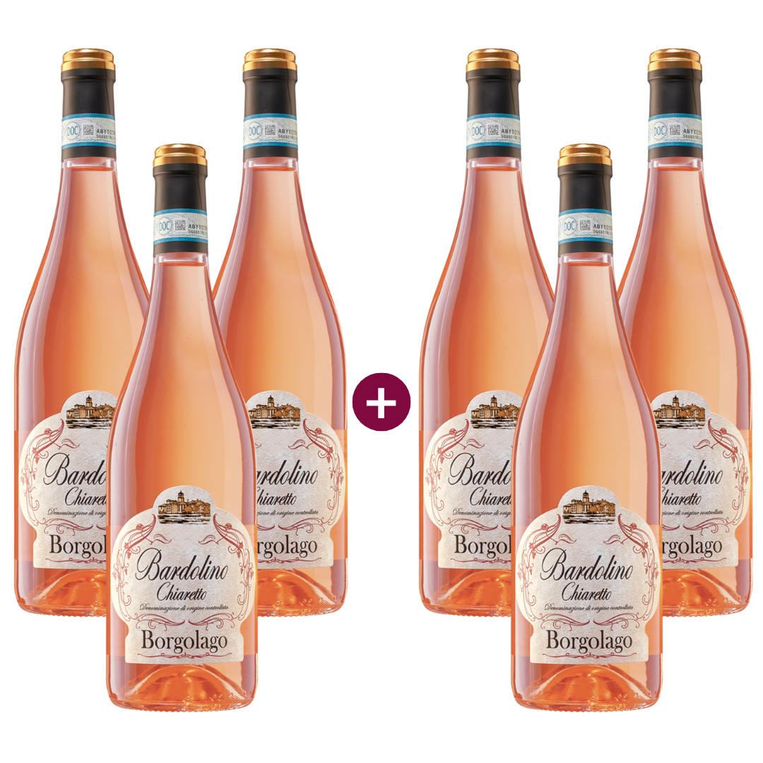 3+3 Borgolago Bardolino Chiaretto Rosato 2024 Image