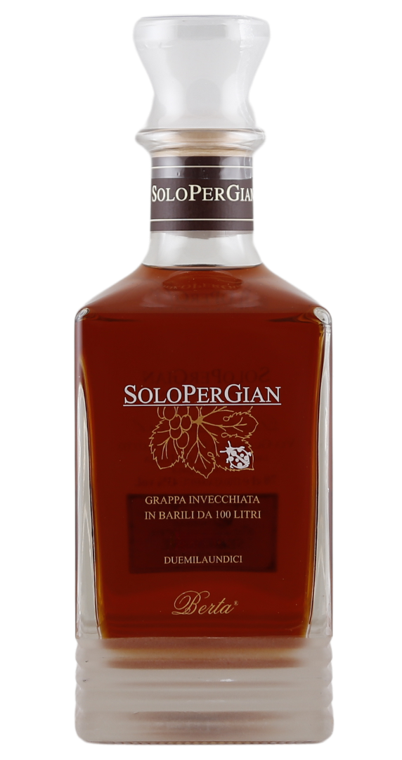 Berta Grappa SoloPerGian Barrel No. 20 2011, 700 ml in 1er OHK Image