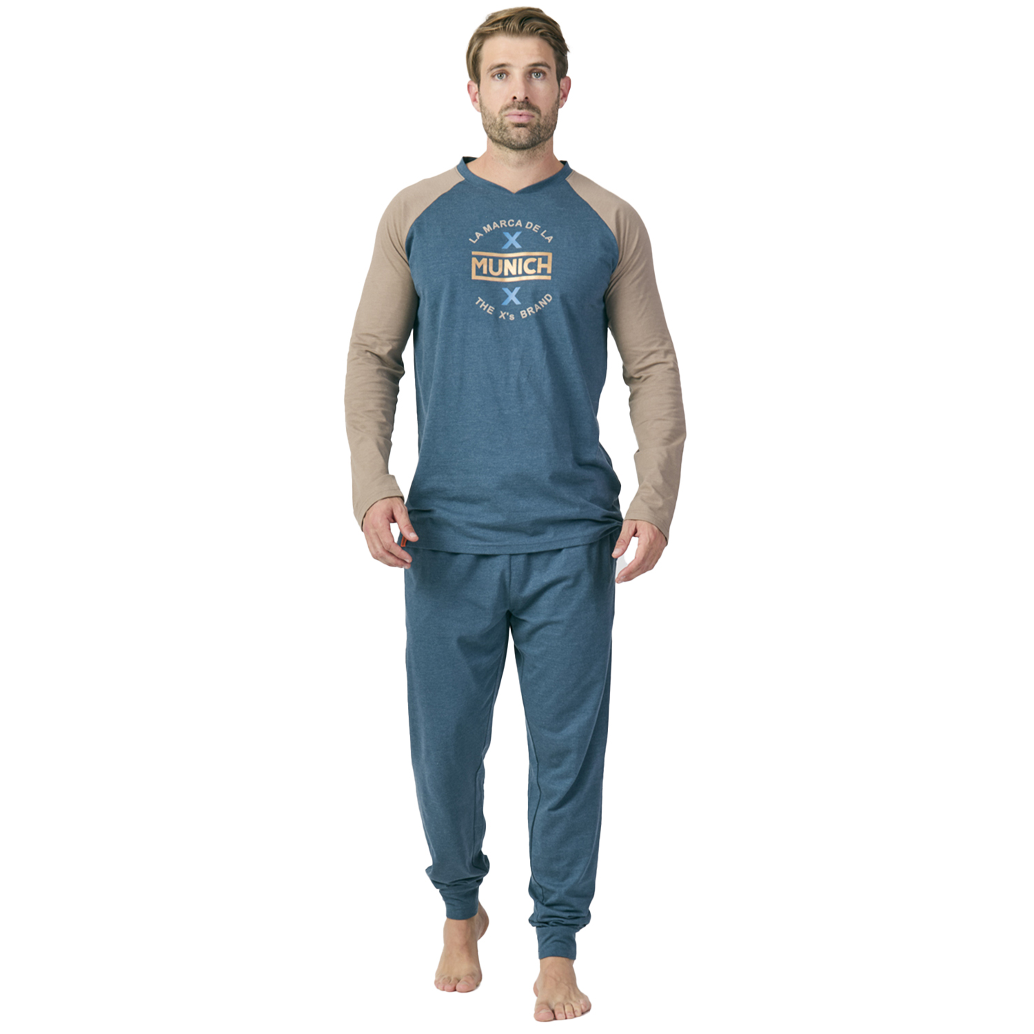 MU16 Langarm-Pyjama für Herren Image