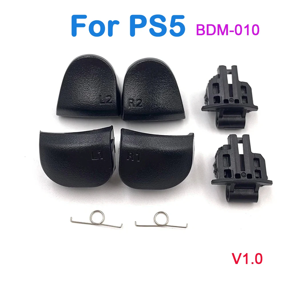 1/10 Set Für Playstation 5 PS5 Controller L2 R2 Trigger-Taste Kunststoff Rahmen Unterstützung Taste Unterstützung L R Halter Image