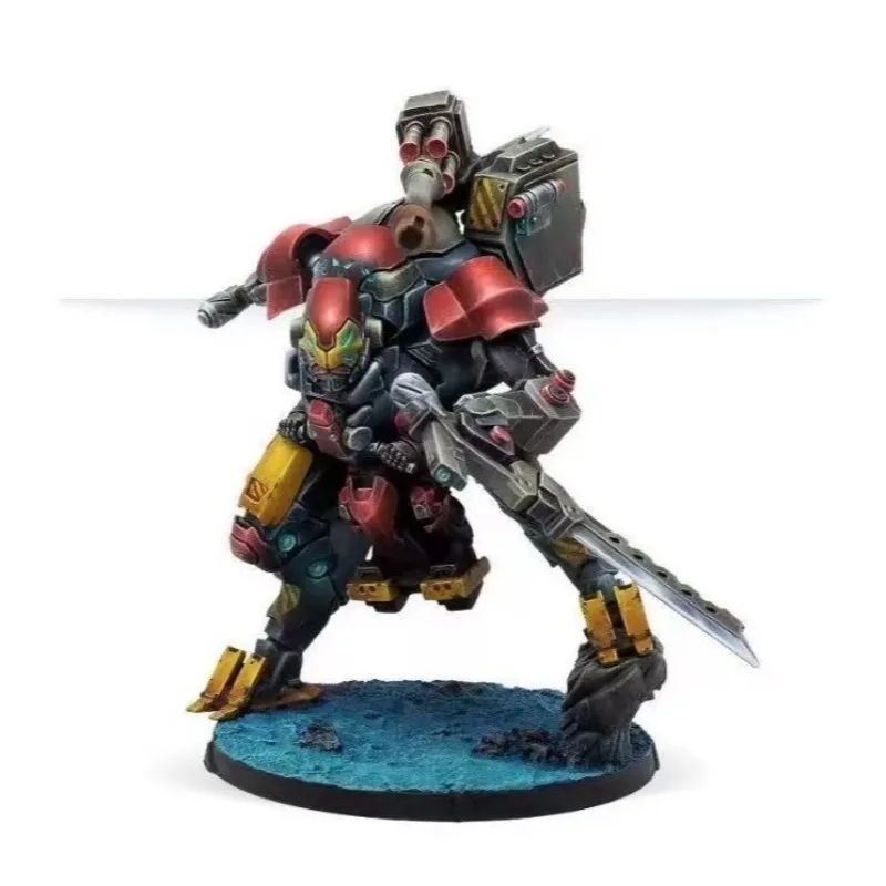 40 mm Basis-Harzkörper, zusammengebauter Modellbausatz, Kriegsspiele, Fantasy, Hobby, Miniatursoldaten, unmontiert und unbemalt Image