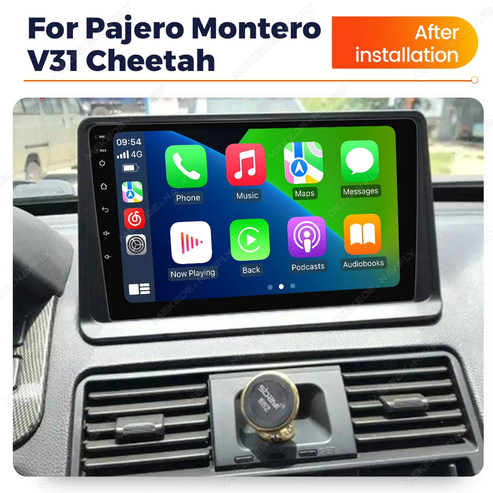 Android Head Unit für Mitsubishi Pyjero Gen2 Montero V31 V32 V33 V43 Autoradio Audio Multimedia Stereo DVD-Player GPS-Navigation Image