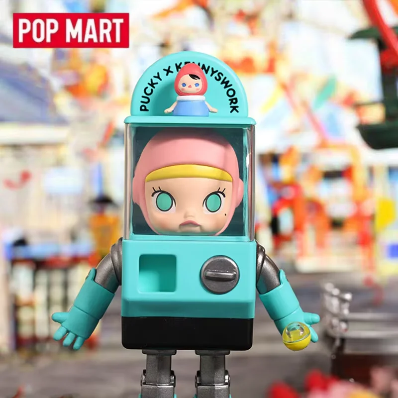 Blind Bag Toys POP MART 10. Jahrestag Limited Blind Box Mystery Box Puppe Niedliche Anime-Figur Guess Bag Toys Desktop