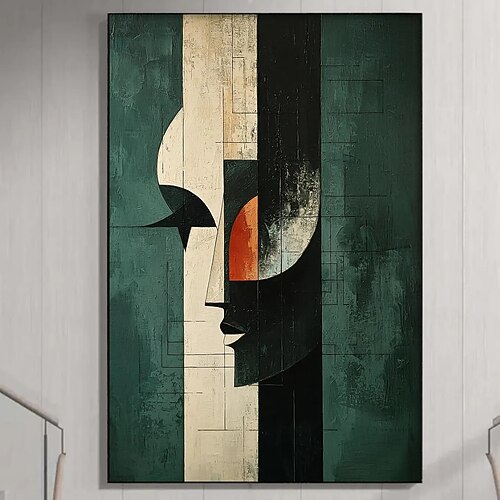 Handgefertigt Ölgemälde Handgemalte Horizontal Abstrakt Landschaft Modern Ohne Innenrahmen (ohne Rahmen) Image