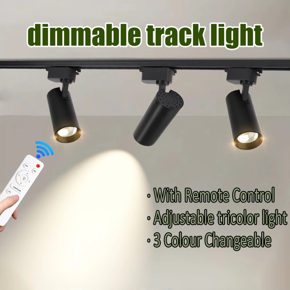 Fernbedienung Schienenlicht Dimmbare LED Deckenstrahler Schienenlicht Led Schienenstrahler für Bekleidungsgeschäft Deckenleuchten