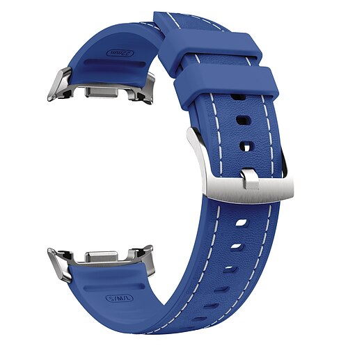 Uhrenarmband für Samsung Galaxy Uhr 8 40/44mm Watch 8 Classic 46 mm PU - Leder Ersatz Gurt Verstellbar Damen Herren Sportarmband Moderne Schnalle Lederverbindung Armband Image