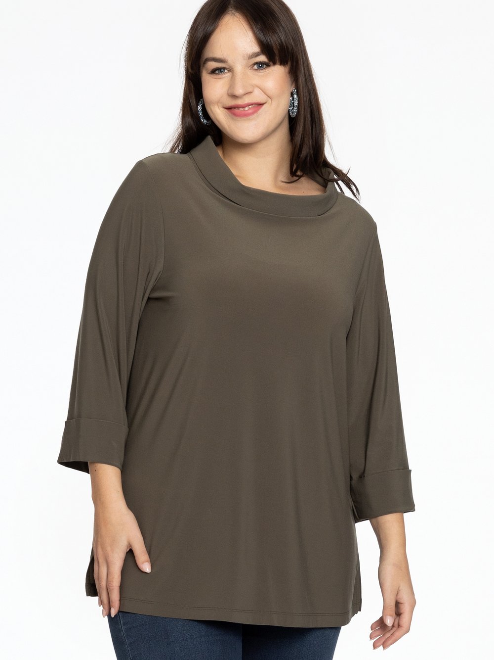 YOEK Langarmshirt Damen grün, 42-44 Image