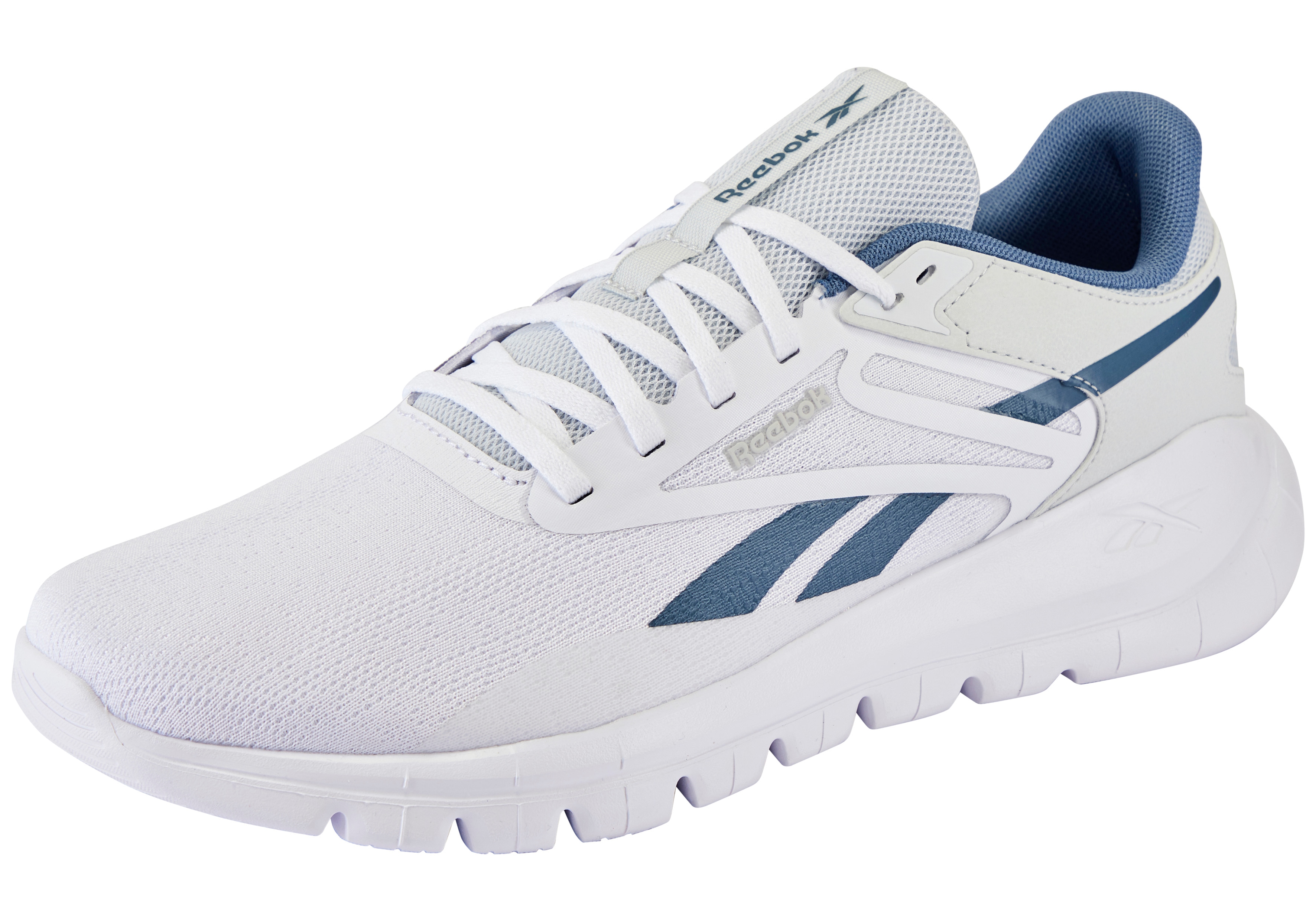 Trainingsschuh REEBOK "SPLIT FLEX", Herren, Gr. 43, footwear weiß, moon, shadow, Synthetik, Textil, Schuhe