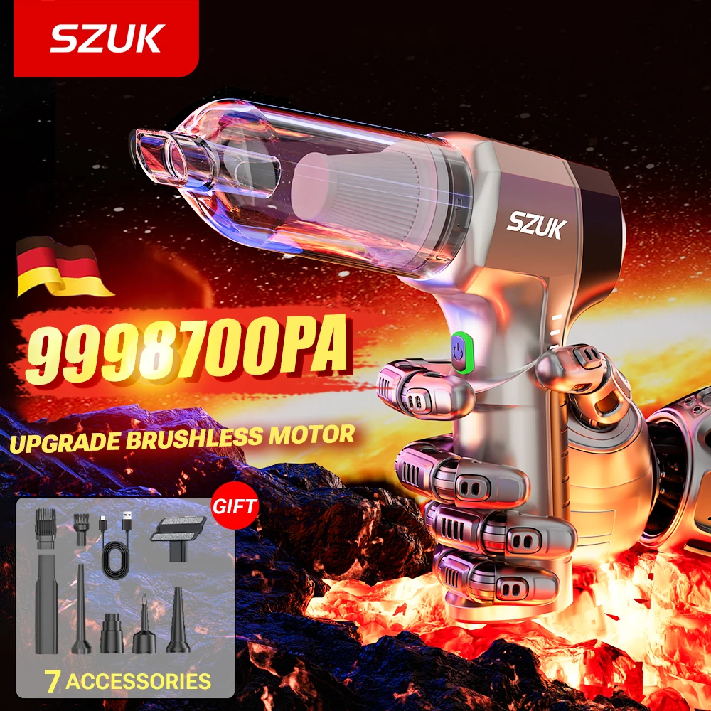 SZUK 998700PA aspirateur de voiture à main puissant souffleur d