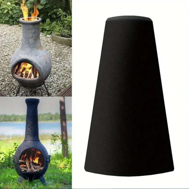 Oxford Hearth Abdeckung, Feuerstellenabdeckung, Abdeckung für Gartenmöbel im Freien, Grillabdeckung Image