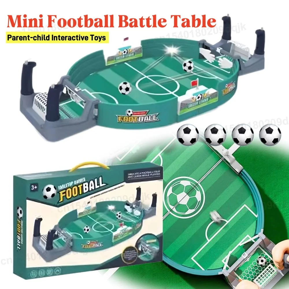 Tischfußballspiel, Tischspiel für zwei Personen, interaktives Eltern-Kind-Puzzlespiel, Tischfußball, Tischfußball Image