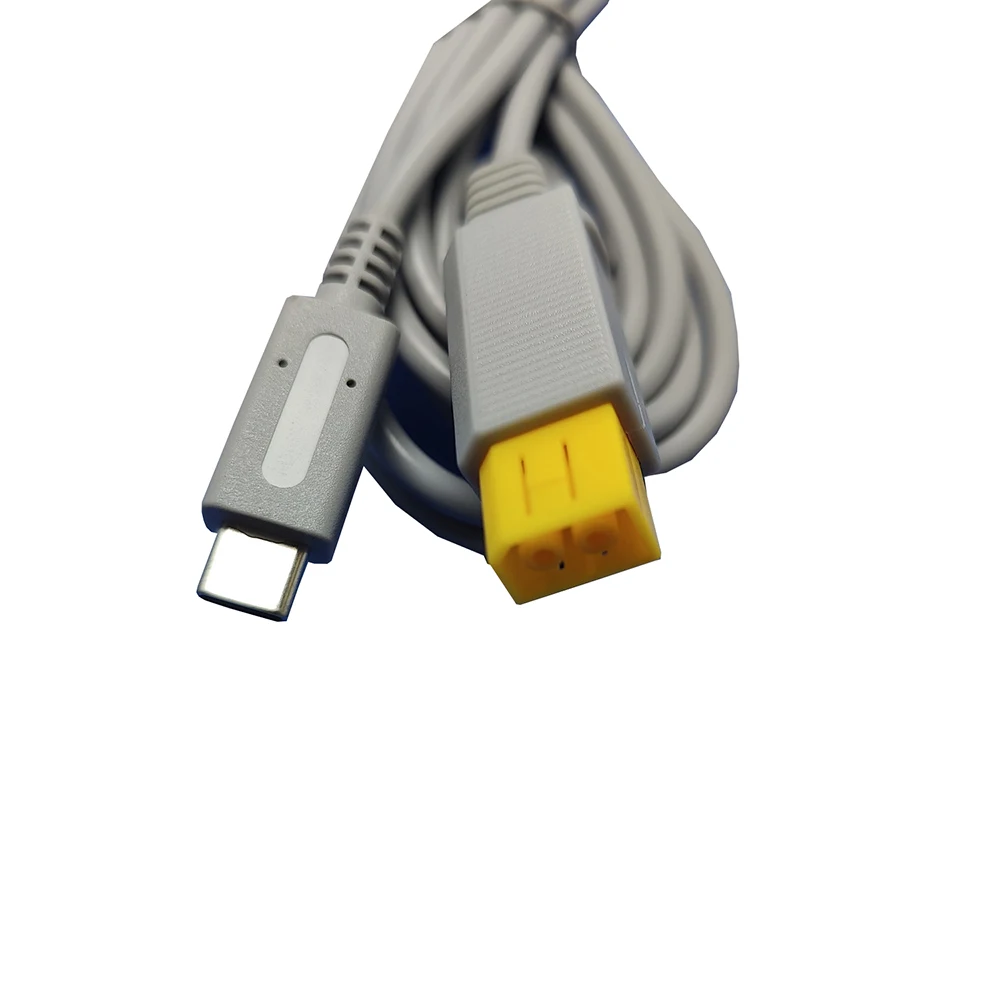 2m 65W PD Cable for Wii U Charging Console Extension Cable Connection Wire for Nintendo Wii U Game Console Replacement Parts