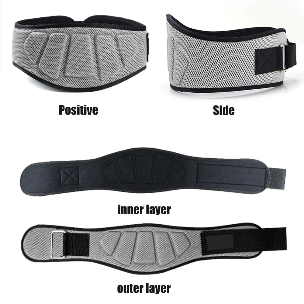 1pc sport taille soutien haltérophilie ceinture musculation Musculation gymnastique ceinture Fitness taille soutien sport haltère dynamophilie