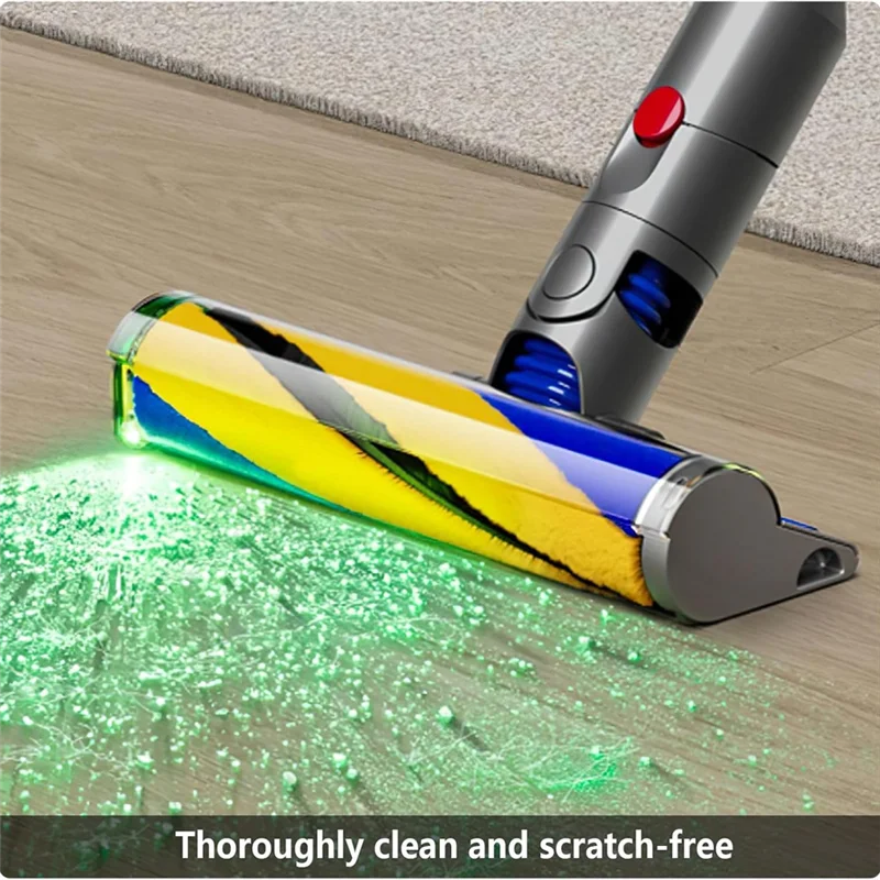 EMECE-Soft Brush Roller für Dyson V8 Slim/Vl0 Slim/V12 Detect Slim/V15 Detec Slim Vacuum Attachment Teilenummer. 971634-01 Image