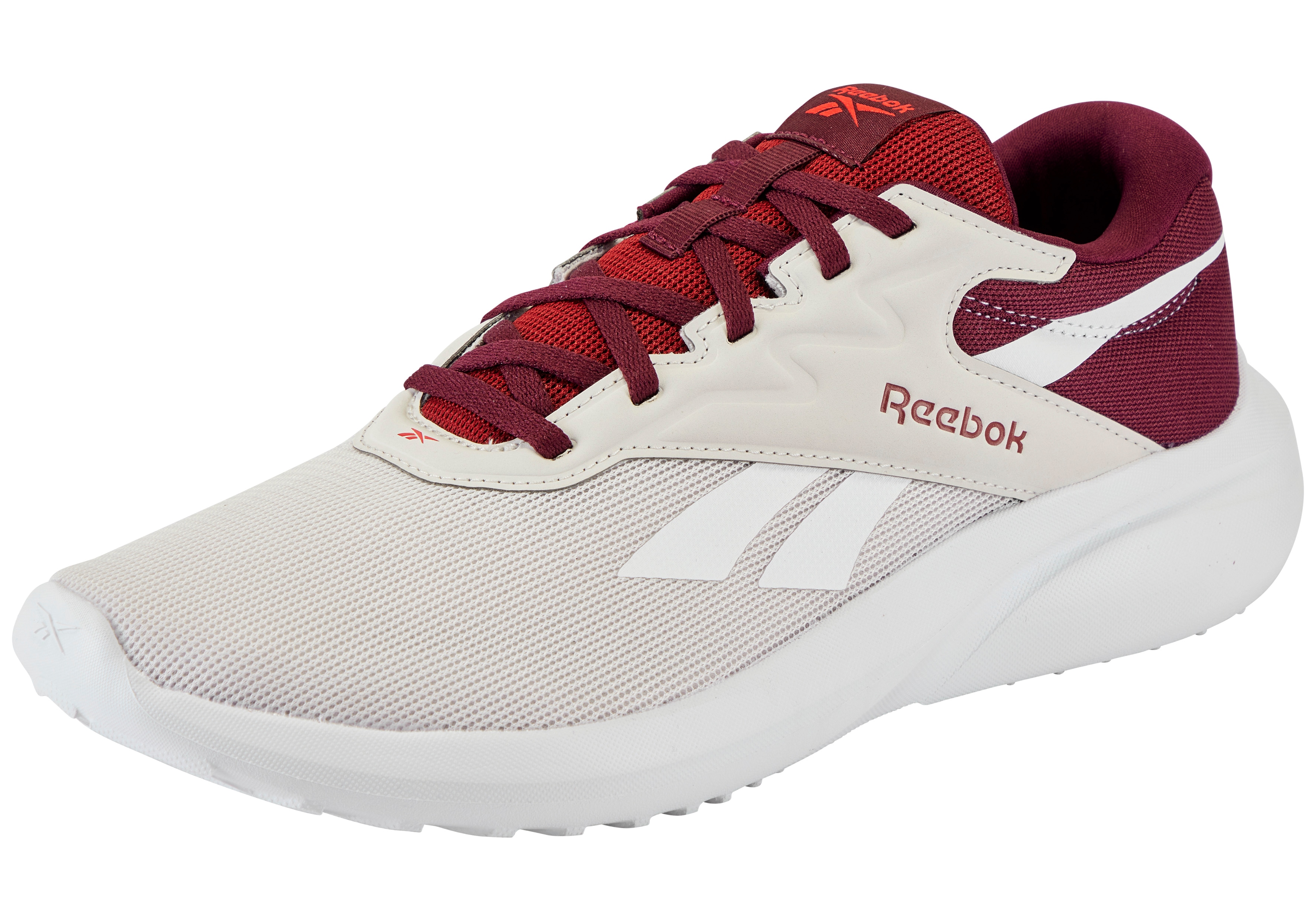 Laufschuh REEBOK "REEBOK LITE 5", Damen, Gr. 38, luxe grau, schwarz cherry, ftwr weiß, Synthetik, Textil, Schuhe Laufschuh