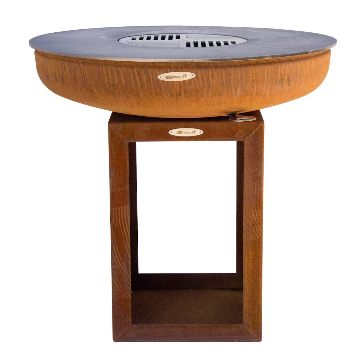 Remundi Carus M 82/35 - Rusty - Feuerstelle - Plancha Grill Image