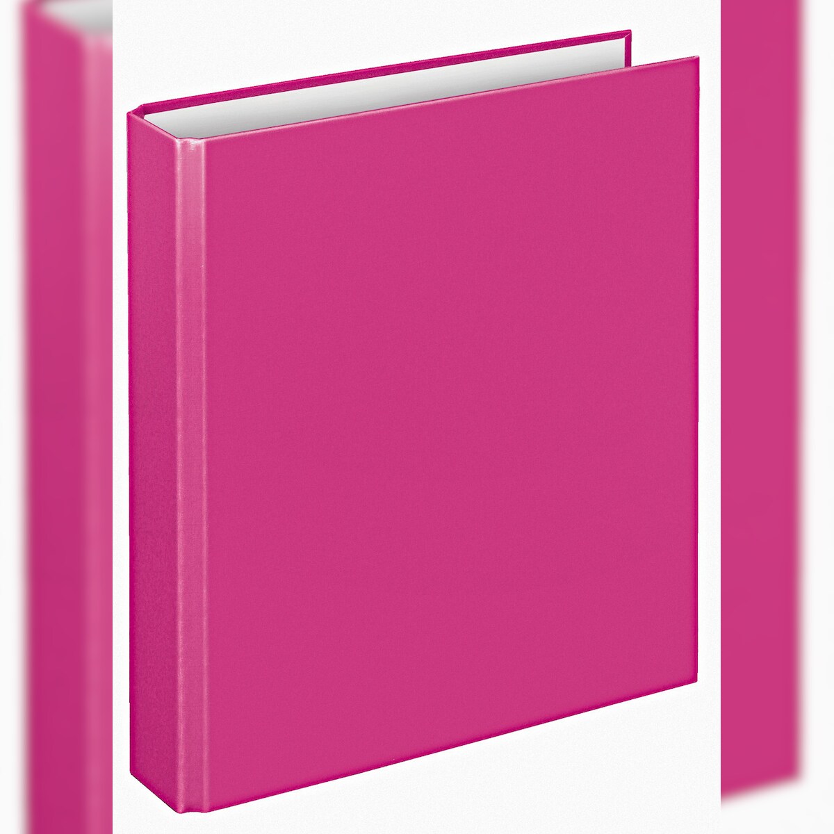 Veloflex Ringordner Basic A5 pink 2-D-Ring-Mechanik 25 mm Image