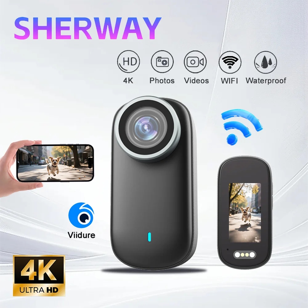 4K WiFi Mini caméra d