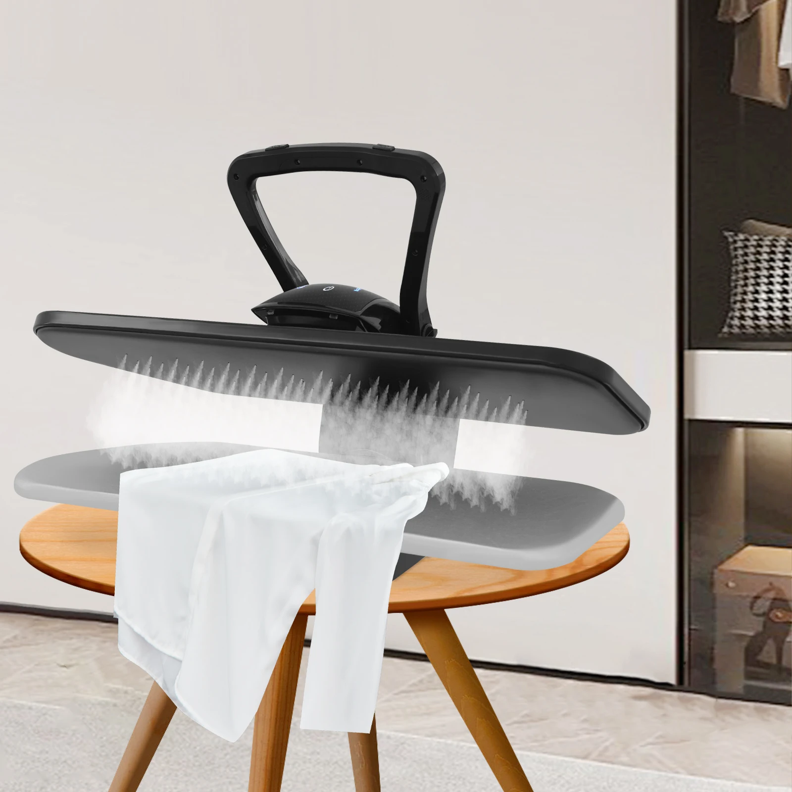 Professionelle Dampfbügeleisenpresse, intelligent, robust und langlebig, große Dampfbügeleisenpresse, hohe Sicherheit Image