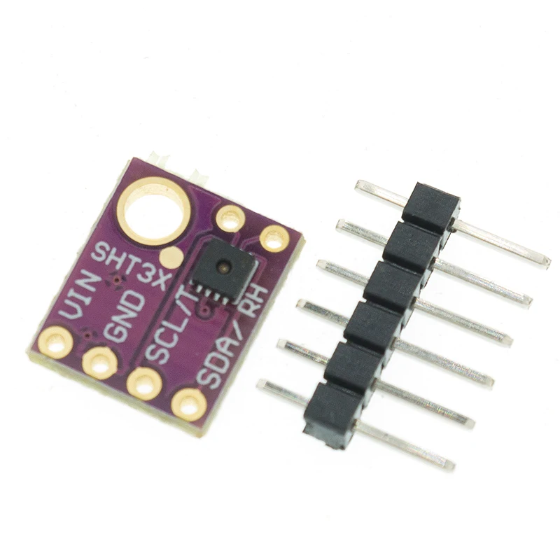 SHT31 Temperatur SHT31-D Feuchtigkeit Sensor Modul Mikrocontroller IIC I2C Breakout Wetter 3V 5V Konform Für Arduino YANXD Image