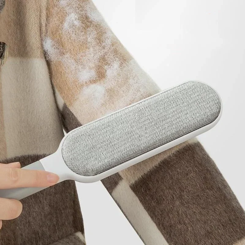 Magische statische Fusselbürste, zweiseitiger Tierhaarentferner für Hunde- und Katzenhaare von Sofa, Teppich, Kleidung Image