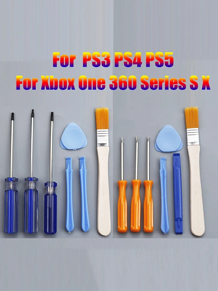 Für Xbox One 360 PS3 PS4 PS5 Serie Schraubendreher Torx T6 T8 T10 Sicherheitsschraubendreher Manipulationssicheres Lochreparatur-Öffnungswerkzeug Image