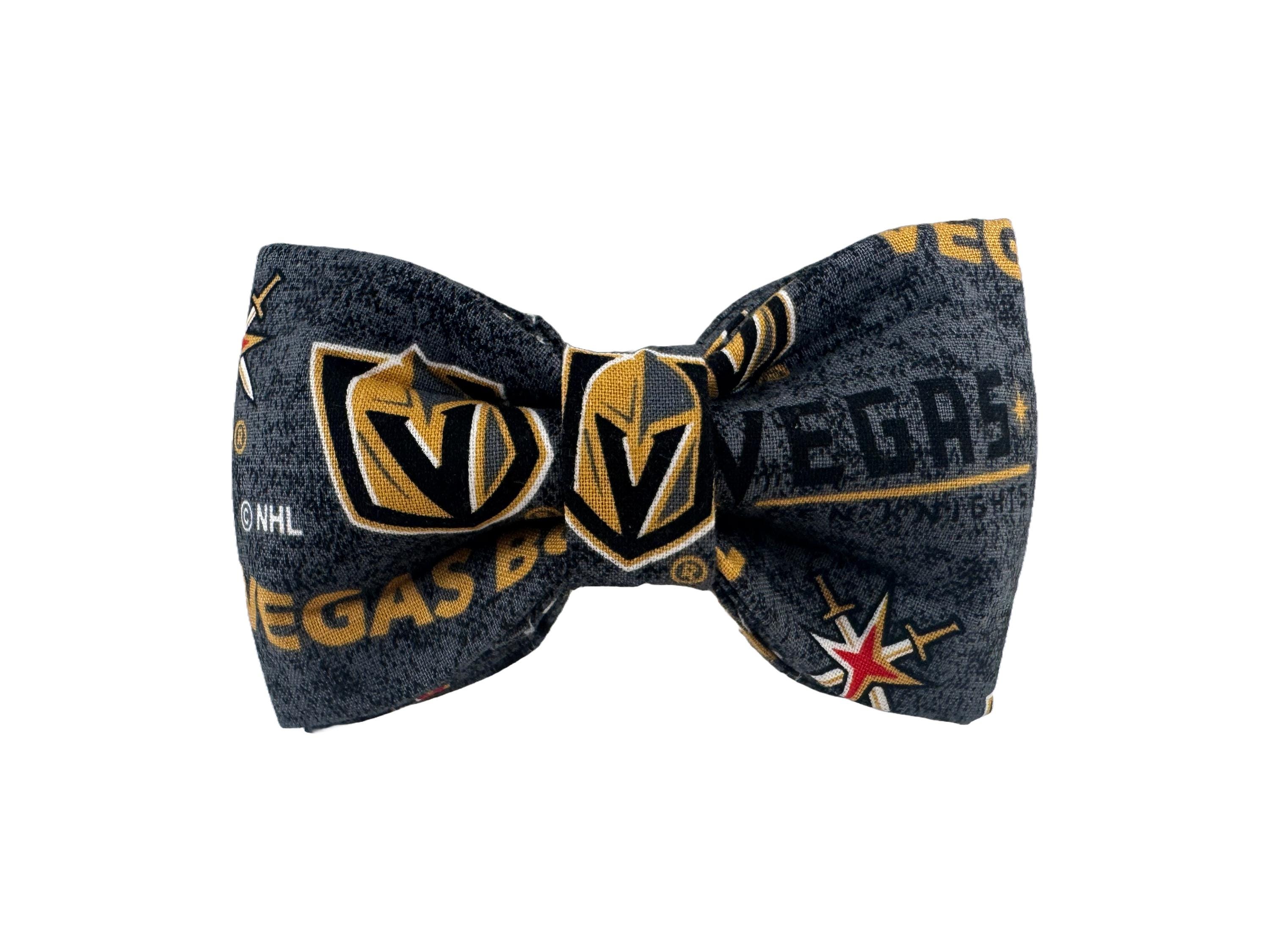 Papillon NHL Las Vegas Golden Knights, papillon da bambino, colletto migliorato, papillon da colletto, papillon, papillon da uomo, papillon da cane da