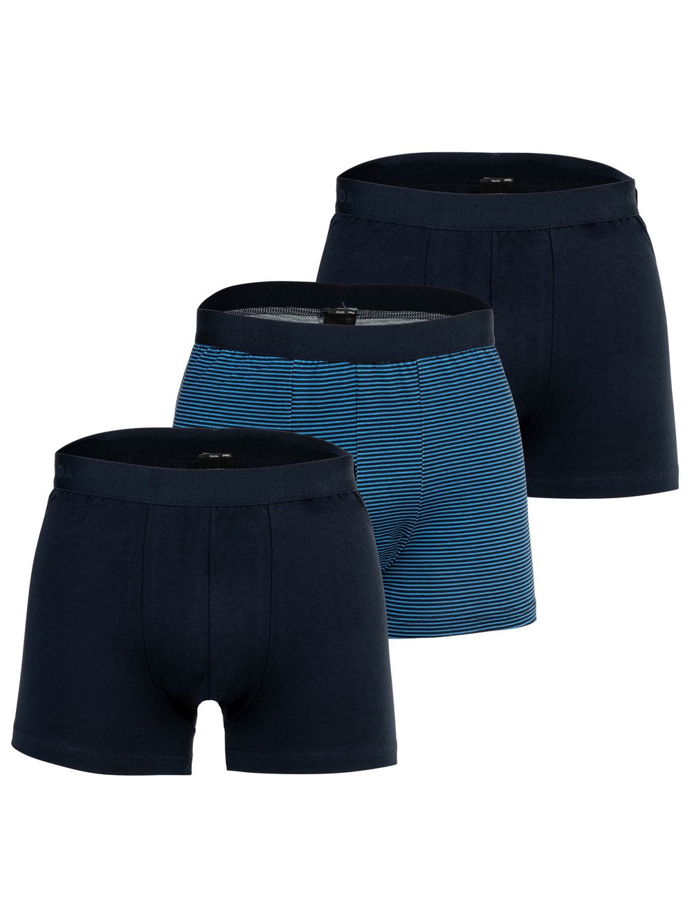 Calida Boxershort 3er Pack Herren blau, 58-60 Image
