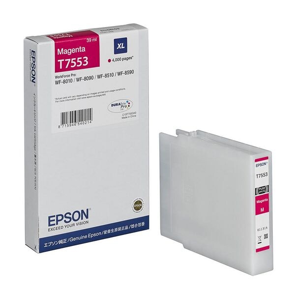 Epson Tintenpatrone »T7553XL« C13T75534N magenta pink Image