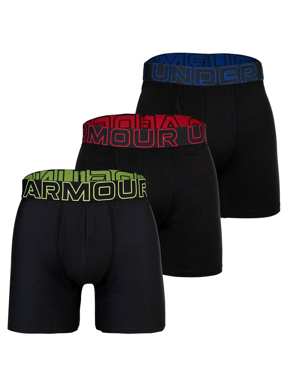 Under Armor Boxershort 3er Pack Herren mehrfarbig, L Image