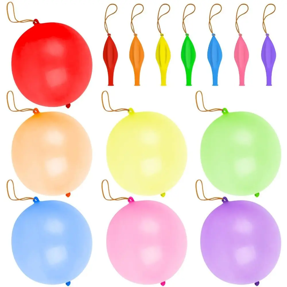 Neue 10 Stück Stanzballons mit Gummiband, 45,7 cm, verdickt, lustiger Ballon, Geburtstagsfeier, Babyparty, tägliche Spiele, Hochzeitsdekoration Image