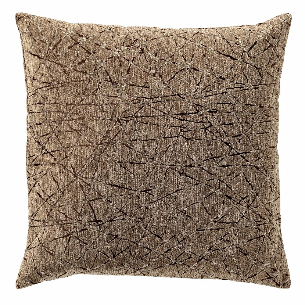 coussin marron 45x45 cm