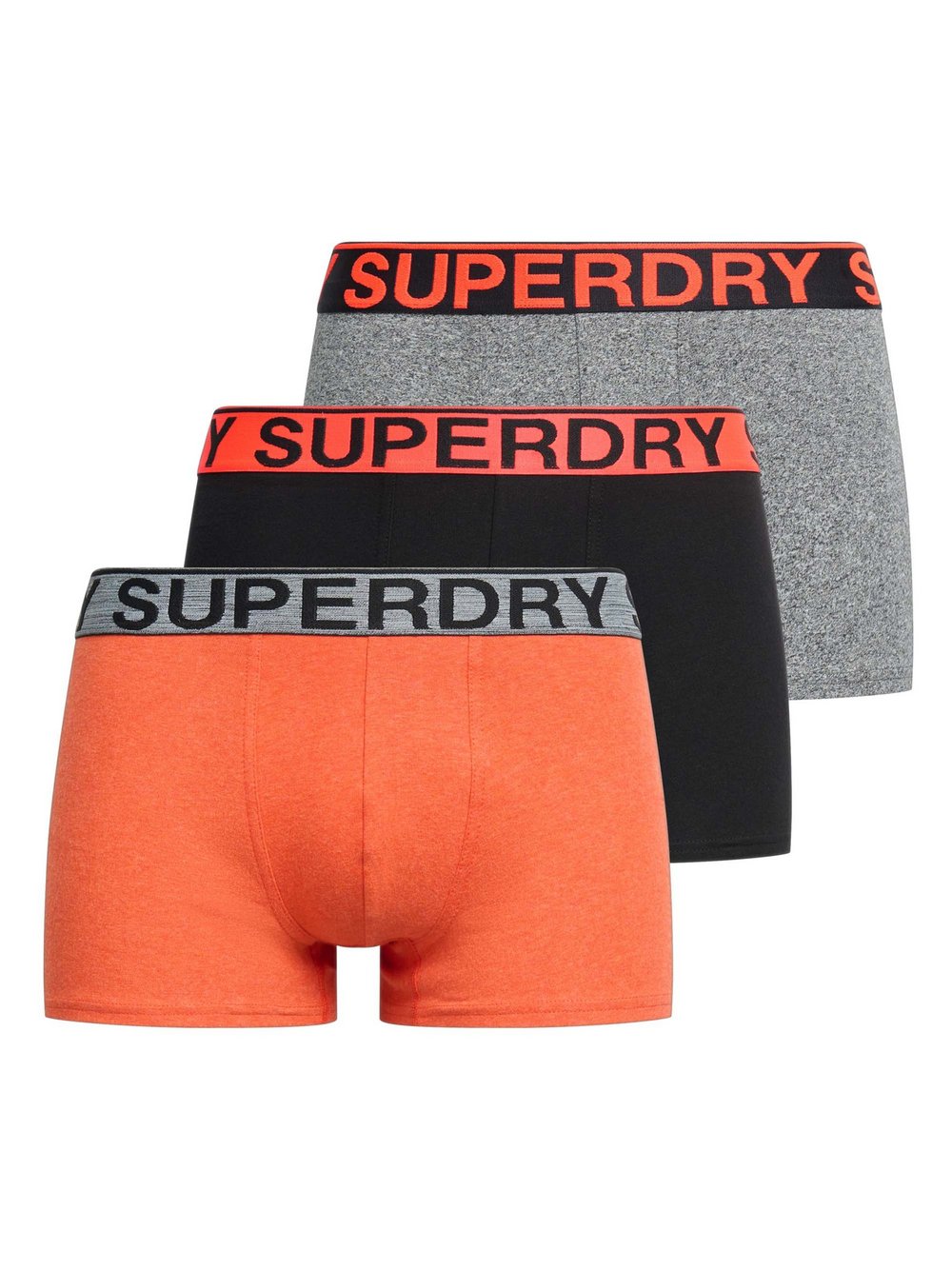 Superdry Boxershort 3er Pack Herren mehrfarbig, M Image