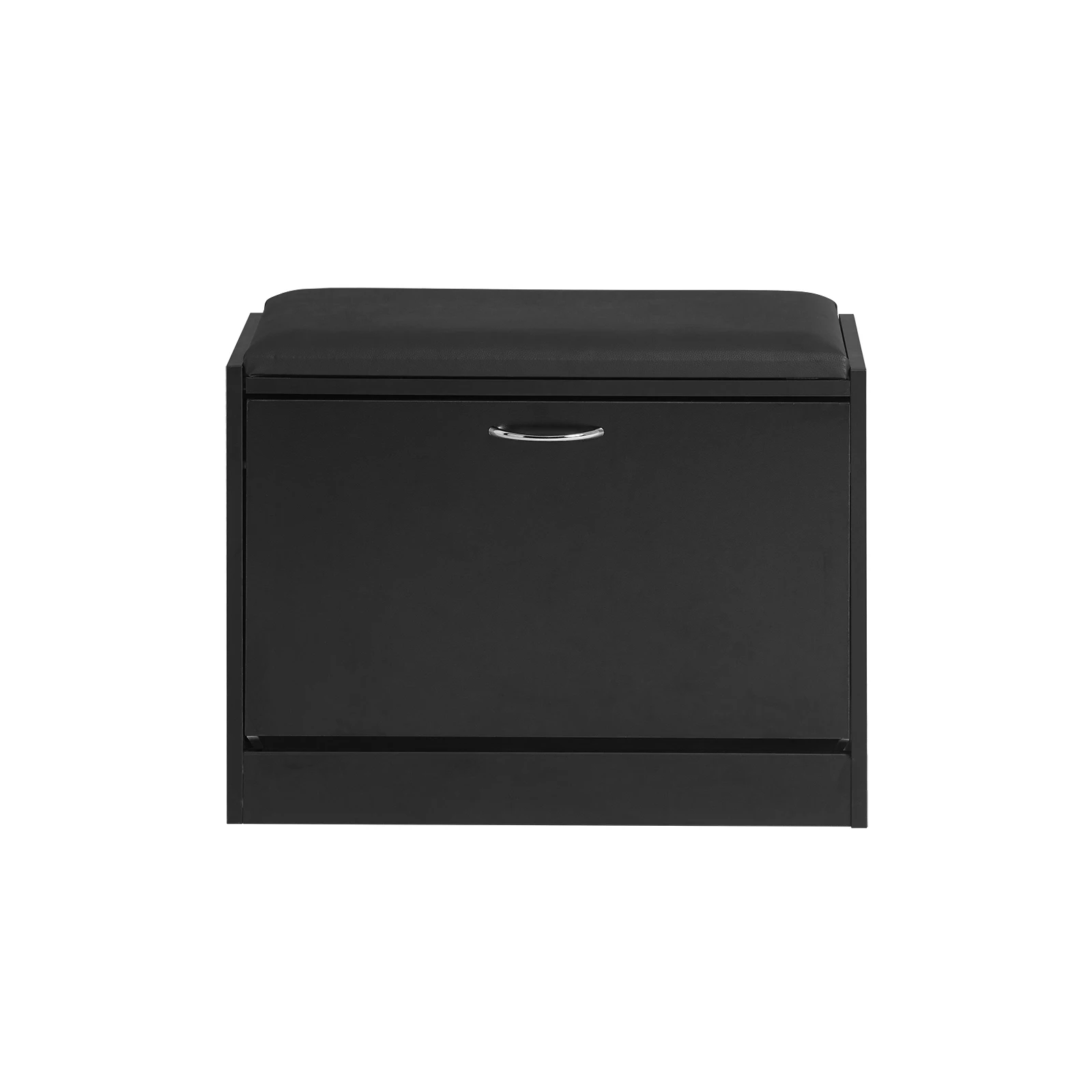 SoBuy FSR16 Schuhbank mit Sitzkissen Sitzbank Schuhregal Schuhkipper mit 1 Klappe BHT ca.: 60x47x30cm