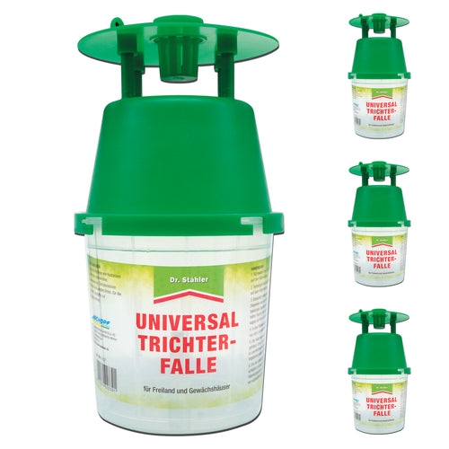 Universal Trichterfalle ohne Lockstoff: Praktische Lösung gegen Schadschmetterlinge: 4 Fallen Image