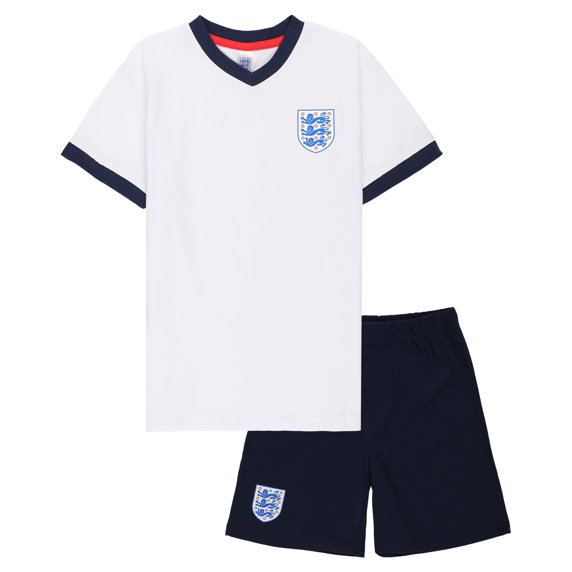 England Kurzer Pyjama – Weiß – Kinder Image