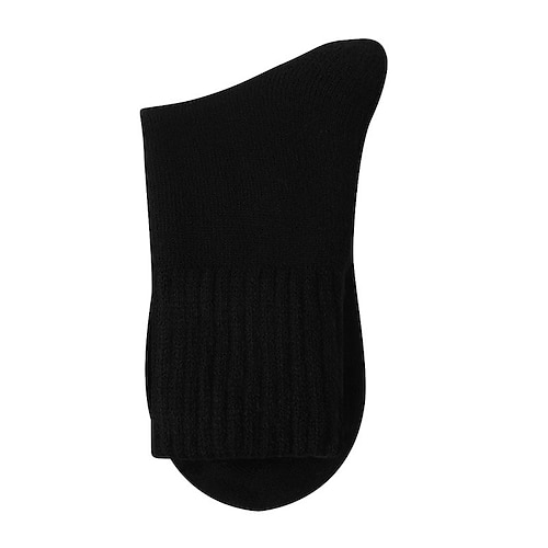 Damen Unisex Strümpfe Dicke warme Wintersocken Outdoor Täglich Einfarbig Gestrickt Vlies Basic Klassisch Lässig Warm 1 Paar Image