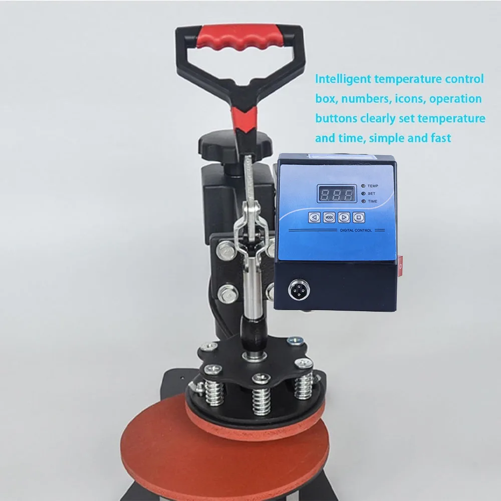 NEUE 110 V/220 v Becher/Teller/Stein Foto/T-shirt Hitze Presse Maschine Digitale Control Box temperatur Control Image