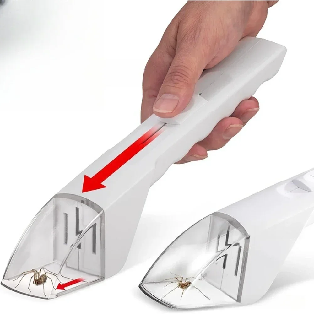 Anti Bites Handheld Insektenfänger Spinnenfänger Biene Insektengreifer Schädlingsentferner Zuhause Schädlinge Erfassen Wespen Grillen Einfach zu bedienen Image