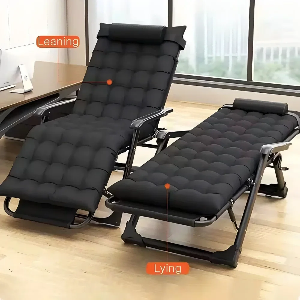 Klappbarer Liegestuhl, Outdoor, Camping, Picknick, Reisen, tragbar, Metallrahmen, Lounge, Wohnzimmerstuhl, Amagi