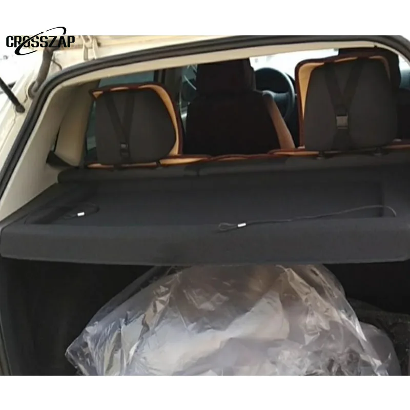 Für VW Polo 2002-2010 2011-2016 2017 2018 2019-2023 Neue Hinten Hutablage Last Abdeckung Stamm Partition Lagerung Bord Schallwand E Image