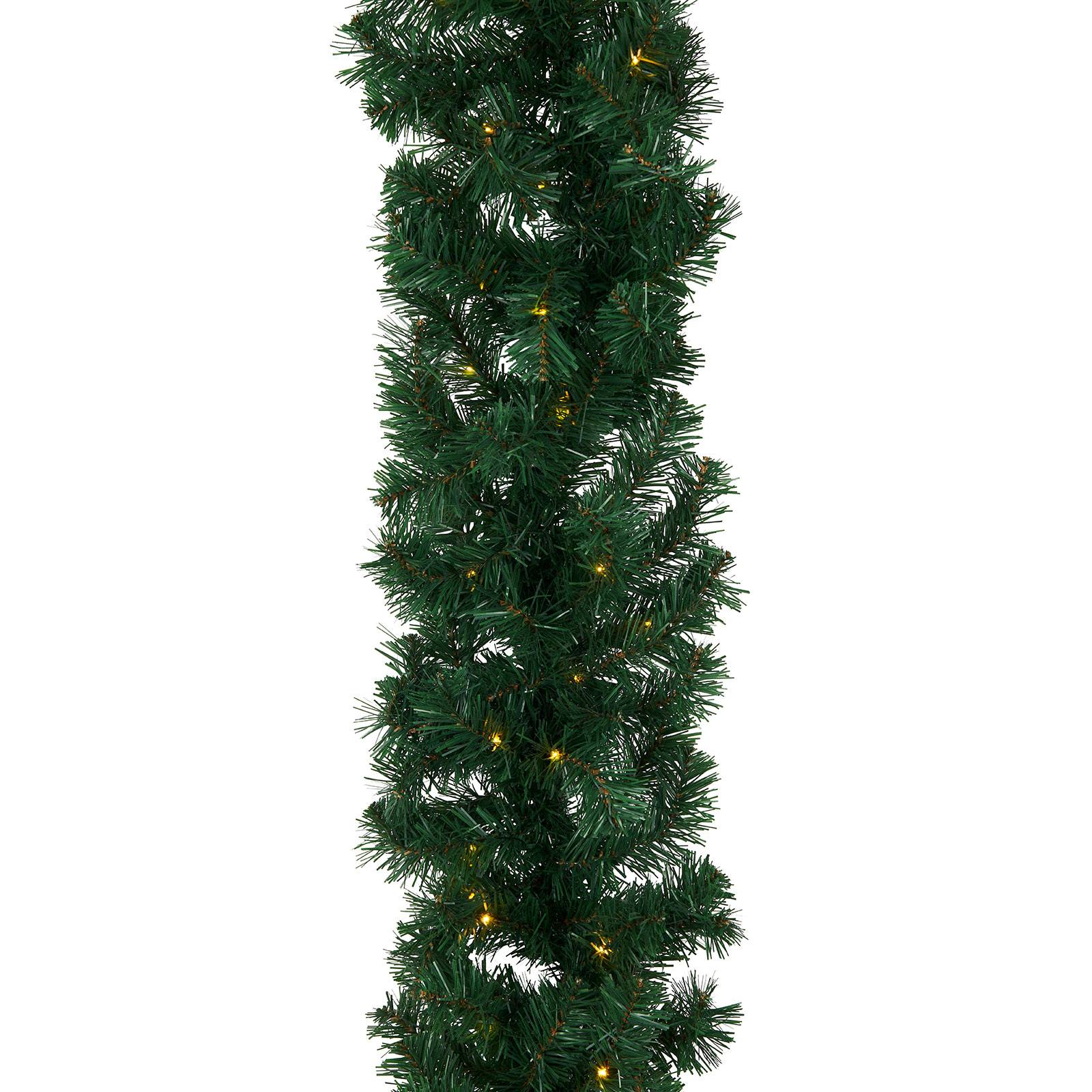 Sirius LED-Girlande Anton mit Timer, grün, grün, Kunststoff, LED Lichterketten