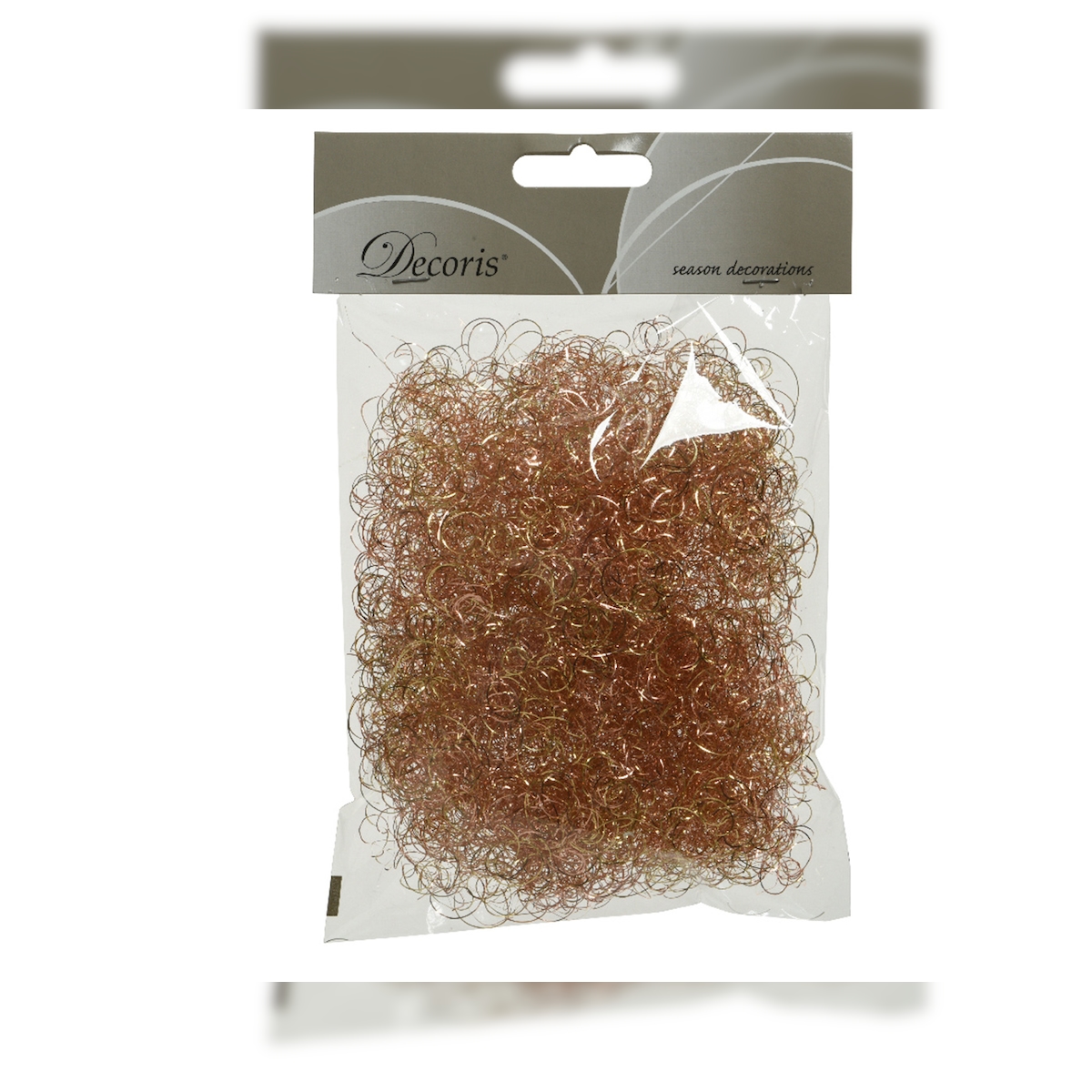 Christmas Decorations Engelshaar gelockt Metallic zum Basteln Weihnachtsdeko Christbaumschmuck Lametta